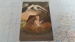 Sin albarán niño pájaro caza postal 8408 - Imagen 1 de 2