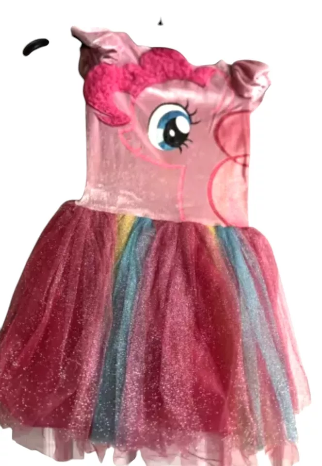 My Little Pony Rainbow Dash Dress  Size 4-6X Matching Headband - Image 1 of 4