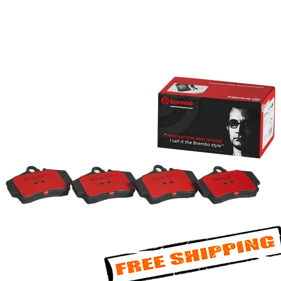 Brembo P65008N Ceramic Rear Disc Brake Pad Set for 2012 Porsche Cayman S - Image 1 of 4