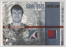 2006 ITG Between the Pipes Game-Used Emblem Gold 1/1 Ilya Bryzgalov #GUE-58 7ez