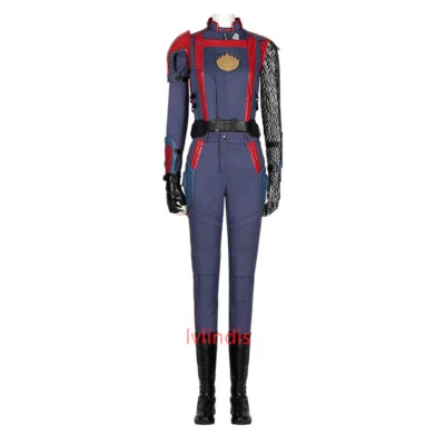 Guardians Of The Galaxy Vol.3 Nebula 女式服装 Cosplay 外套长裤套装 — 第 1/4 张图片