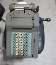 ANTIQUE Vintage National Adding Machine with Crank and works