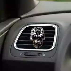 Auto Aroma Stilvoller Schädel Design Clip Lufterfrischer Duft Diffusor Ornament - Bild 1 von 7