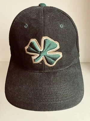 Notre Dame Fighting Irish Shamrock Zephyr 100% Wool Baseball Cap Fitted 7 1/4 - Image 1 of 4