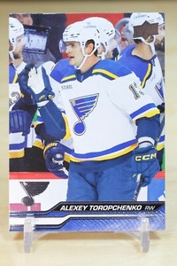 2023-24 Upper Deck Base #155 Alexey Toropchenko - St. Louis Blues