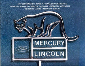 Mercury Lincoln 1977 Dealer Brochure - Picture 1 of 4