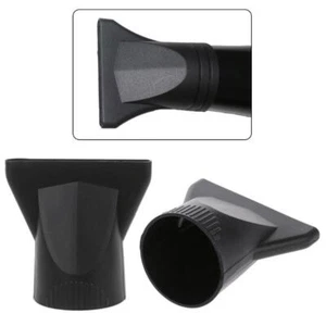 Black Salon Hair Dryer Nozzle Narrow Concentrator Blow Flat Hair Drying Nozzle - Picture 1 of 8