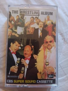 The Wrestling Album - Various Artists Cassette ( WWF ) - Picture 1 of 3