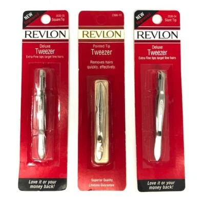 Pinza Revlon Deluxe puntas extrafinas para cabello fino (seleccionar tipo) hecha en EE. UU. Foto 1 de 4