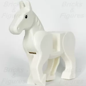 LEGO® White Horse Minifigure Animal Part Movable Legs 76266 10352c01pb09 Minifig - Picture 1 of 4
