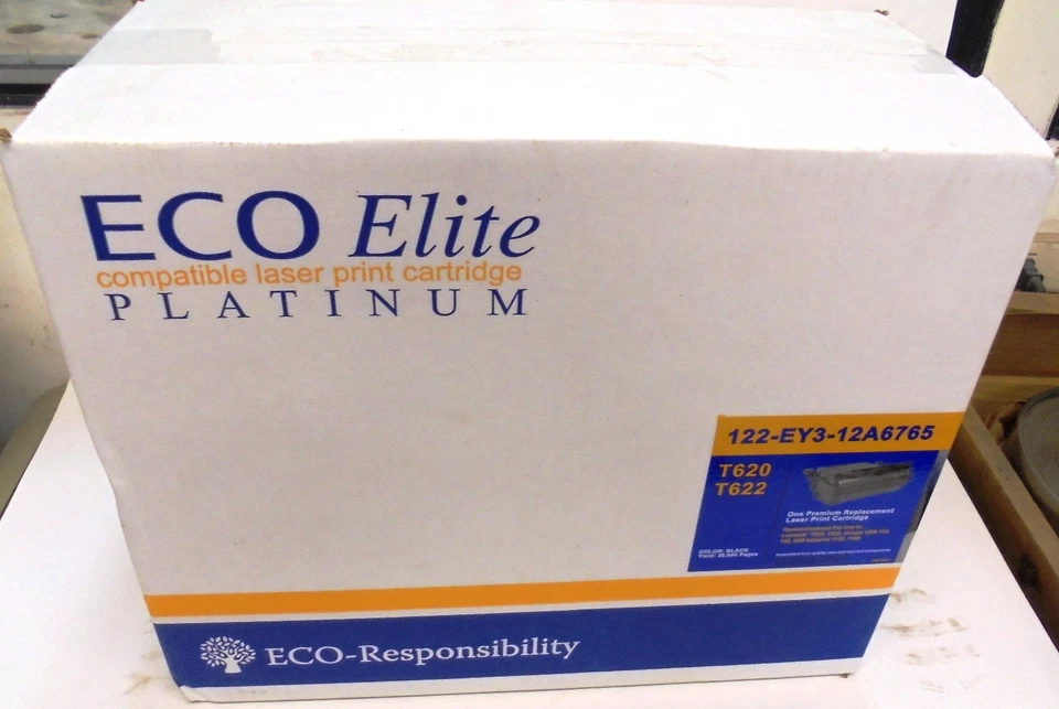 LASER PRINT CARTRIDGE LEXMARK T620/T622, UNISYS UDS 134, 136 TONER CARTRIDGE - Image 1 of 2