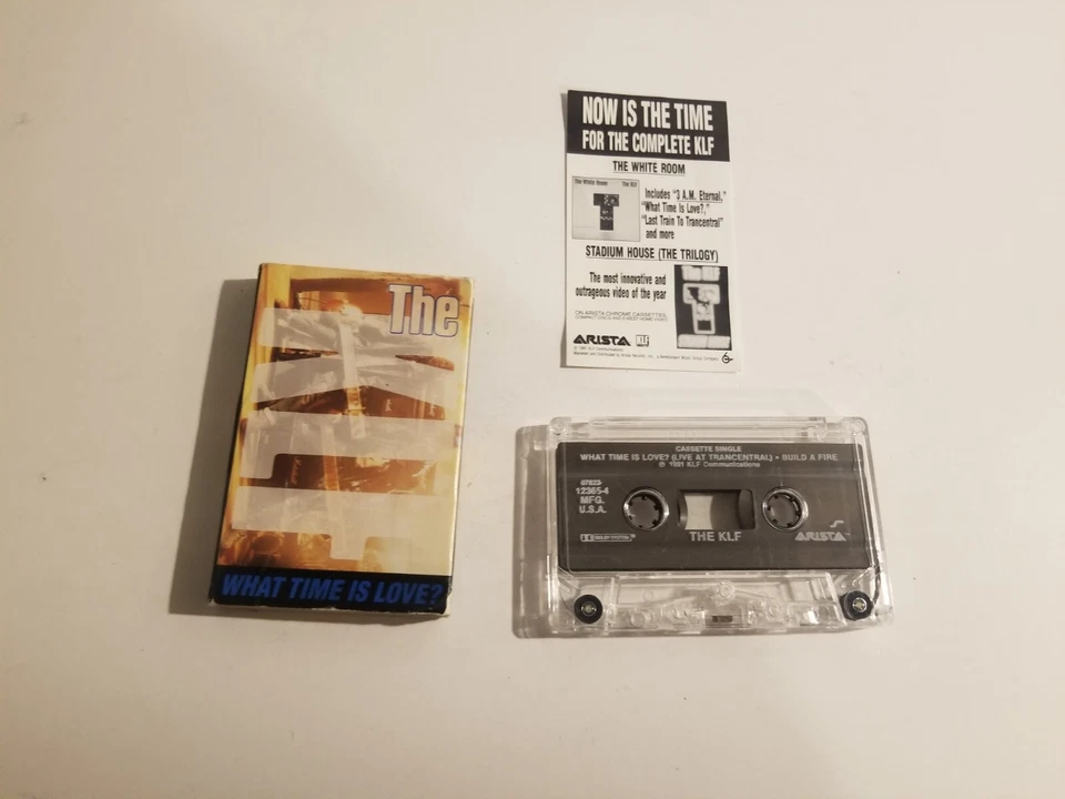 The KLF - What Time Is Love - Cassette (single) Tape - Image 1 of 1
