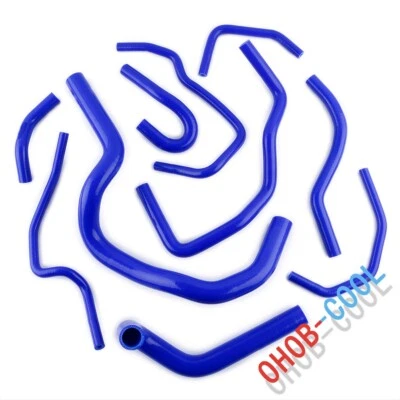 Kit de manguera calefactora radiador silicona azul Fit 1997-2001 1998 Honda CRV CR-V MK1 B20 Foto 1 de 4