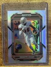 2023 Prizm Draft Picks Davante Adams #24 Silver Prizm Fresno State/Raiders