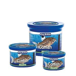 King British Catfish Pellet Aquarium Food High Protein Pet Water Healthy Meal