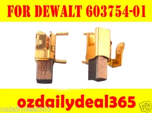 Carbon Brushes For Dewalt Battery saw 18V DC936A DC928 DC520P DC930 DC986 DC223 - Picture 1 of 5