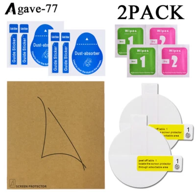 6PACK Clear Screen Protector Curved Hydrogel Films For Google Pixel Watch 3 2 - Image 1 of 4