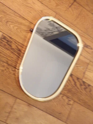 MIROIR-FORME LIBRE-RéTROVISEUR VINTAGE-DESIGN 50 60 70-31X41cm - Photo 1/4