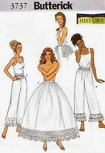 Historisches Dessous Nähmuster U-Pick Größe 6-10 Butterick 3737 OOP - Bild 1 von 3
