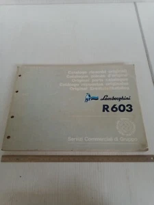 catalogo parti di ricambio originale trattore Lamborghini 1987 R603 R 603 - Foto 1 di 13