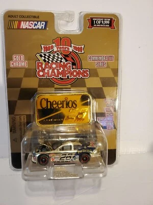 Racing Champions NASCAR Gold Chrome 50th Anniversary #26 CHEERIOS 1:64 Die-Cast  - Imagem 1 de 3
