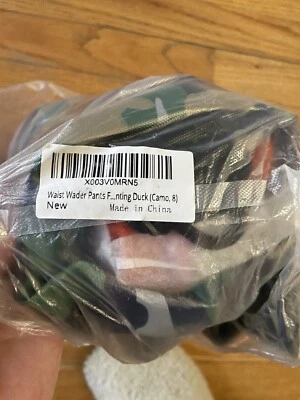 Waist Waders-Fishing-Camo Print Size 8-NEW - Image 1 of 4