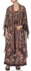 New £722 Camilla Franks Handkerchief Hem Layer Robe Jacket L/ XL Liv A Little - Picture 1 of 19