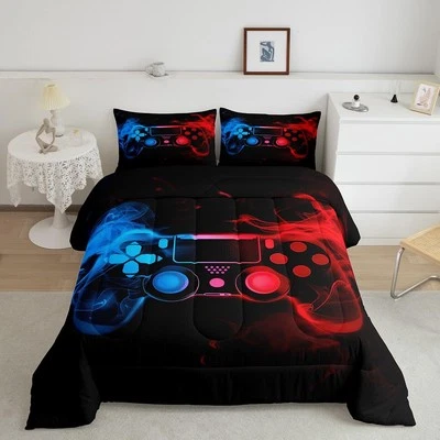 Twin Comforter Set for Boys, Gaming Bedding Sets, Gamer Comforter Sets, Kids ...