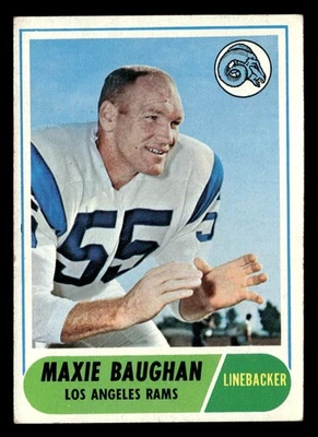 1968 Topps #210 Maxie Baughan - Image 1 of 2