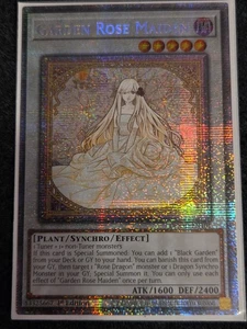 Yugioh! Garden Rose Maiden (alternate art) DOOD-EN101 STARLIGHT In Hand - Picture 1 of 1