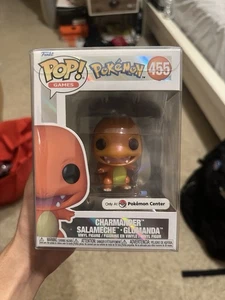 Funko Pop! Charmander Pearlescent 455 Pokemon Center Exclusive mit Protector! - Bild 1 von 5