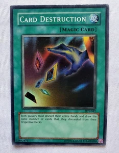 Yu-Gi-Oh! Card Destruction SDY-042 Super Rare Yugioh TCG Holo NM/LP Spell Card - Picture 1 of 3