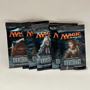5x Magic The Gathering MTG Shadows Over Innistrad Booster Pack Factory Sealed! - Picture 1 of 2