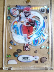 2024 Xavier Worthy Topps Signature Class Rookie Fluidity Acetate RC SP MINT 🔥🔥 - Bild 1 von 3