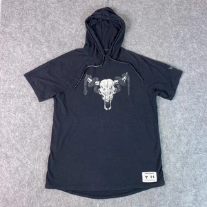 Camisa Under Armour Project Rock Para Hombres Sudadera con Capucha Mediana Sangre Sudor Respeto Calavera - Imagen 1 de 12