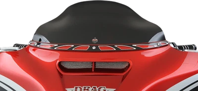 Parabrisas Klock Werks Flare negro 6,5" para Harley Touring 2014-2023 FLHT FLHX Foto 1 de 4