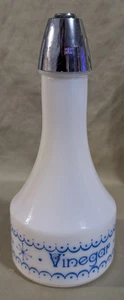 Vintage Gemco Essig Cruet 60er-70er Schneeflocke Jakobsmuschel Muster sehr guter Zustand - Bild 1 von 6