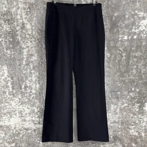 Counterparts Size 8 Stretch Flat Front Pants Black Pull On Casual - Picture 1 of 11
