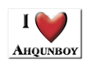 Ahqunboy, Munster, Cork - Fridge Magnet I Love Souvenir Ireland Gift Idea - Picture 1 of 10