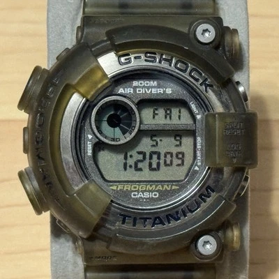 Casio G-Shock DW-8200MS-8T Men in Smoke Frogman Digital Diving Watch DW8200 8200 - Image 1 of 4