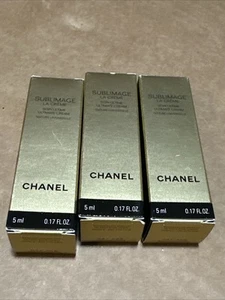 CHANEL SUBLIMAGE LA CREME Ultimate Skin Regeneration Texture Supreme 3ml x 3 - Picture 1 of 4