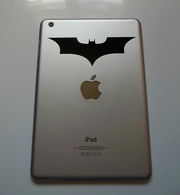 1 x Bat Decal - Vinyl Sticker for iPad Mini Tablet Mac Macbook Air - Image 1 of 2