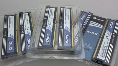 CM2X2048-6400C5C Corsair XMS2 2GB PC2-6400 DDR2-800MHz non-ECC lot of 6 - Image 1 of 2