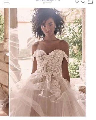 Vestido de noiva maggie sottero tamanho 12 - Imagem 1 de 4