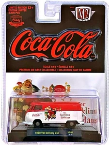 M2 Machines 2018 1960 VW Delivery Van Coca Cola For Sparkling Holidays - Picture 1 of 1