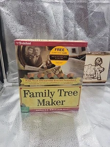 Vintage Windows Original Family Tree Maker 1996 Deluxe Edition II NEW - Picture 1 of 8