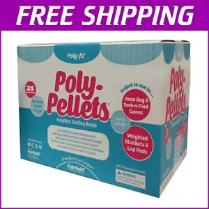Uniform Poly-Fil Poly-Pellets - Ideal Stuffing for Weights in Dolls & Blankets - Picture 1 of 6