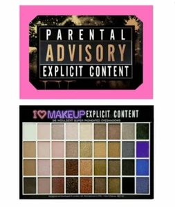 ❤ I Heart Revolution Explicit Content Lidschatten Palette ❤ - Bild 1 von 1