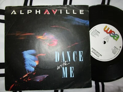 Alphaville ‎– Dance With Me Label: WEA ‎– X8747  UK 7inch Vinyl Single - Image 1 of 4