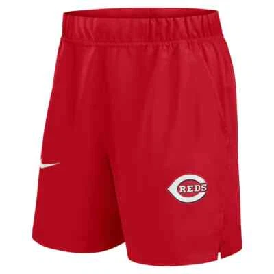 Pantalones Cortos Cincinnati Reds Nike Woven Victory Performance Para Hombre 2024 MLB Dri-FIT Nuevos Foto 1 de 3